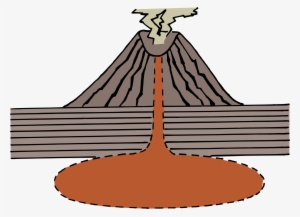 Volcano Transparent Png - Volcano Clipart #4332327