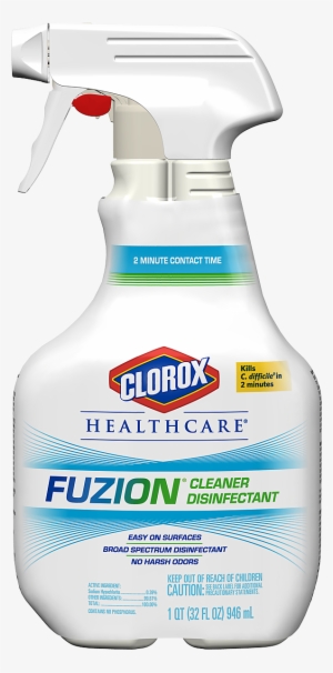 Clorox Healthcare Fuzion Cleaner Disinfectant, Unscented, #4332539