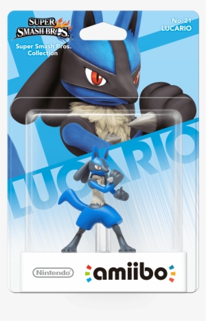 Lucario Amiibo Packshot - Super Smash Bros Amiibo Lucario #4333011