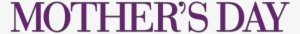 Mothers Day Movie Logo - Mother Day Gift Banner #4333164