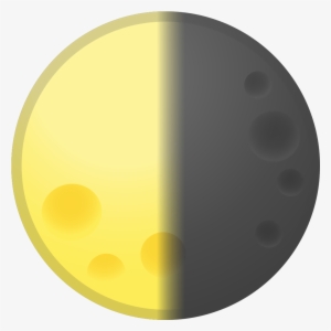 Download Svg Download Png - Cuarto Menguante Emoji #4333906