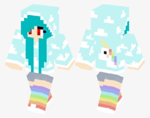 Unicorn Girl Skin - Skin Minecraft Unicorn Girl #4335032