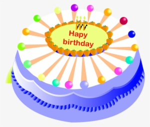 Happy Birthday Png Cake #4335981