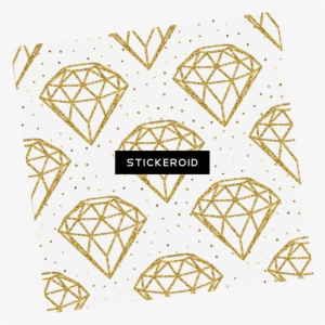 Goldglitter Diamonds Background Overlay Esthetic - Diagram #4336018