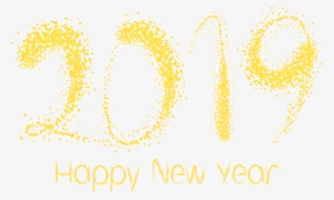 Happy New Year Clipart 2019 #4336105