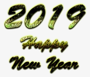 2019 Happy New Year Png Hd Image - Happy New Year! #4336145