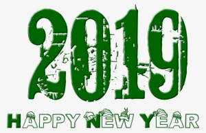 Happy New Year Png With 2019 Transparent Png Others - Happy New Year Png #4336188