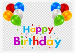 Birthday - Happy Birthday Balloons Png #4336309
