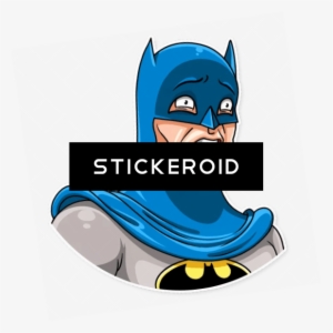 Wrong Batman Shocked - Sticker #4336830