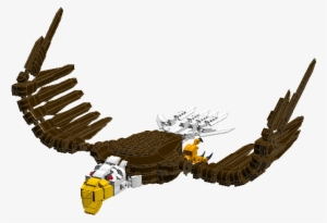 The Bald Eagle - Eagle Png Lego #4336997