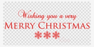 Merry Christmas Clipart Christmas Day Signature Block - Transparent Background Merry Christmas Clipart #4337532