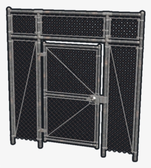 Chainlink Fence Gate Icon - Rust Chainlink Fence Gate #4337599