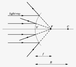 Convex Mirror Ray Diagram #4337979