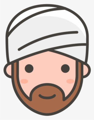 Person Wearing Turban Emoji - Turbante Png Icon #4338346