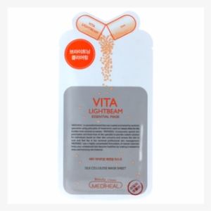 [mediheal] Vita Light Beam Essential Mask 1ea - Mediheal Vita Lightbeam Essential Mask Box #4338908