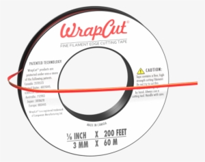 Wrapcut® Fine Filament Edge Cutting Tape - Wrapcut Fine Filament Edge Cutting Tape, 200 Ft (1 #4339555