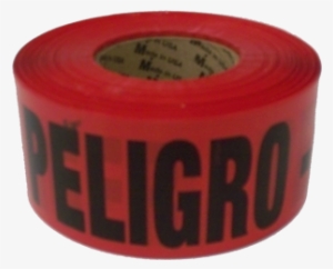 Danger/peligra Barricade Tape 3 In - Strap #4339564