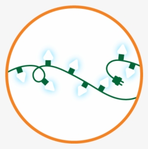 Clear Christmas Lights - Clock Png Index #4339602