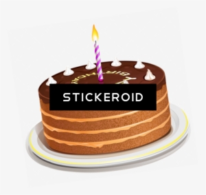 Birthday Cake - Chocolate Birthday Cake Png #4340316