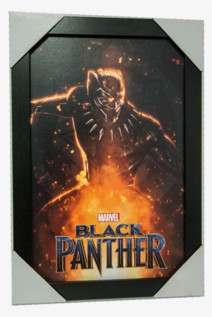 Poster Framed Black Panther Spark - Film #4340534