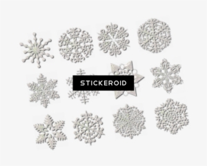Snowflakes Border Frame #4340644 Snowflakes Border Frame #4340644