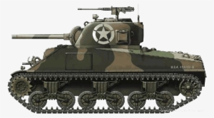 Tank Transparent - Sherman In Red Army #4341022