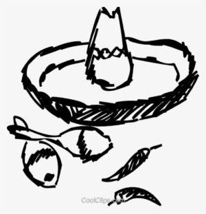 Maracas Royalty Free Vector Clip Art Illustration - Clip Art #4341563