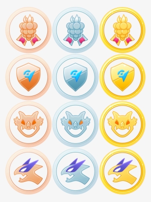 Photonew Raid Medals - Pokemon Go Raid Medal #4342372