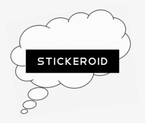 Text Bubble Clipart - Line Art #4342808