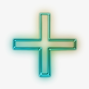 110767 Glowing Green Neon Icon Alphanumeric Plus - Plus Sign #4343002