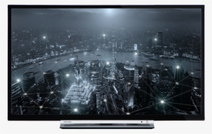 32" Toshiba Full Hd Wlan Tv Front - Toshiba 32l3733dg #4343045