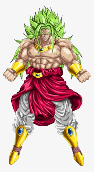 Broly Ssj God Png By Davidbksandrade - Broly God Png #4343948