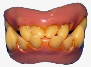 Dentures / Fangs Billy Bob - Scary Teeth Png #4344403