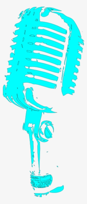 Microphone Clipart Black And White #4344467