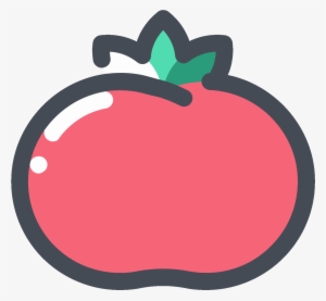 Red Tomato Icon - Tomate Icon #4345001