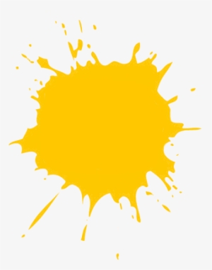 Yellow Paint Splatter Png Download - Purple Paint Splatter Png #4345097