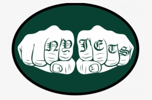 Nfl Logos Improved By Making Them More Metal - Fist With Rings Vector #4345209