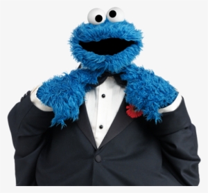 Cookie Monster - - Cookie Monster In Suit #4345551