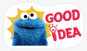 Viber Sticker «cookie Monster Stickers» - Curad 20 Piece Children's Bandages, Sesame Street #4345636