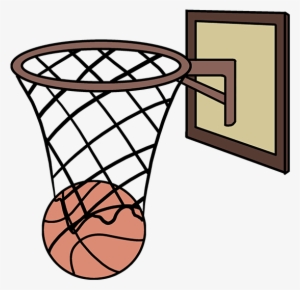 How To Draw Basketball Hoop - Drawing #4346811