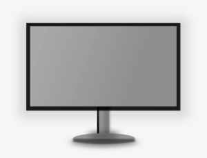 Led-backlit Lcd Computer Monitors Television Set Display - Led Big Screen Png #4347106