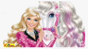 Gambar Kartun Barbie Dengan Kuda Putih Vektor - New Barbie Cartoon In Urdu #4347508