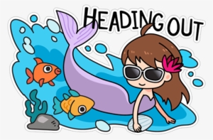 Heading Out Mermaid - Legend Of Blue Sea Cartoon #4348846
