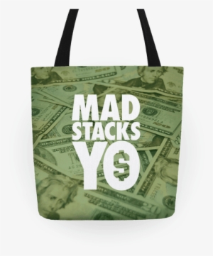 Mad Stacks Yo Tote - Tote Bag Kawaii #4349349