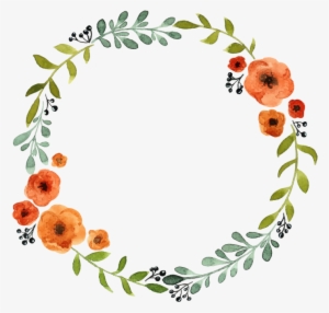 Floral Wreath Personalised Name - Wreath #4349377