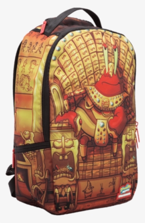 Sprayground Mr Krabs Pharoah Angle - Spongebob Mr. Krabs Pharoah #4350419