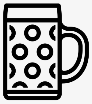 Beer Mug Icon - Free Clipart Black And White Bavarian #4350934