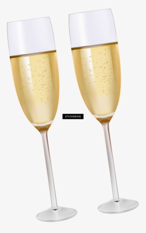 Champagne Bottle - Wine Glass #4351705 Champagne Bottle - Wine Glass #4351705