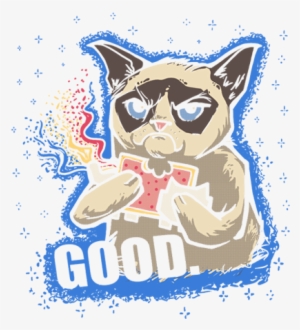 Grumpy Cat On Teefury - Cartoon #4351829