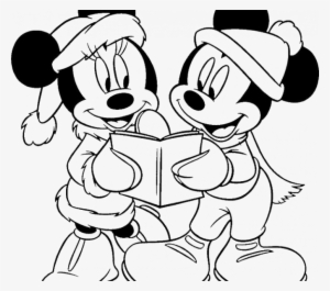 Free Printable Vintage Christmas Coloring Pages New - Mickey And Minnie Colouring Pages #4352076